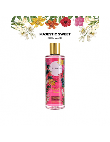 JABONES DE TOCADOR TEU & BANY BODY WASH MAJESTIC SWEET 236 CC
