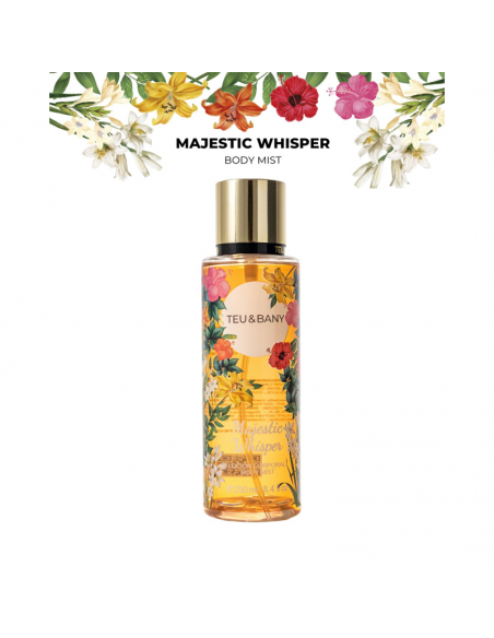 COLONIAS/PERFUMES/LOCIONES TEU & BANY MIST MAJESTIC WHISPER 250 cc