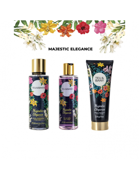 COLONIAS/PERFUMES/LOCIONES TEU & BANY MIST MAJESTIC ELEGANCE 250 cc
