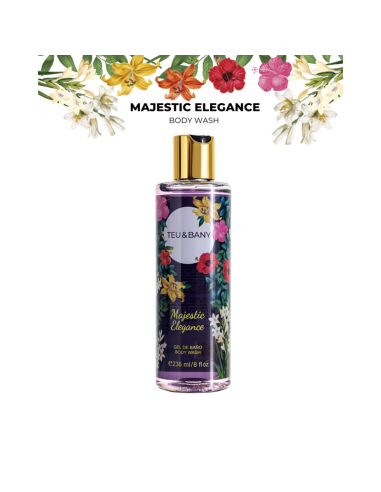 JABONES DE TOCADOR TEU & BANY BODY WASH MAJESTIC ELEGANCE 236 CC
